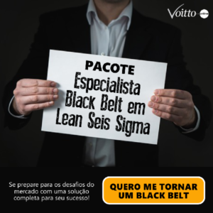 Pacote Especialista Black Belt em Lean Seis Sigma